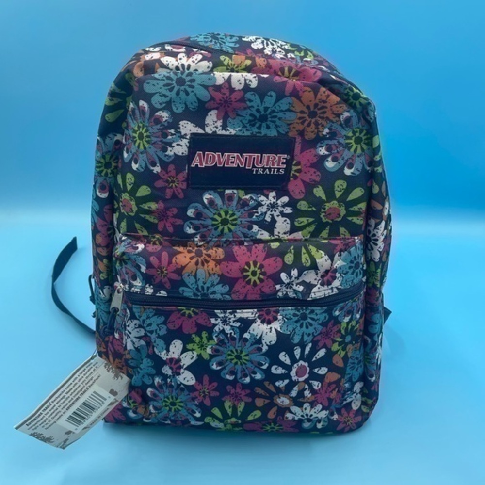 NWT- Adventure Trails Floral Backpack